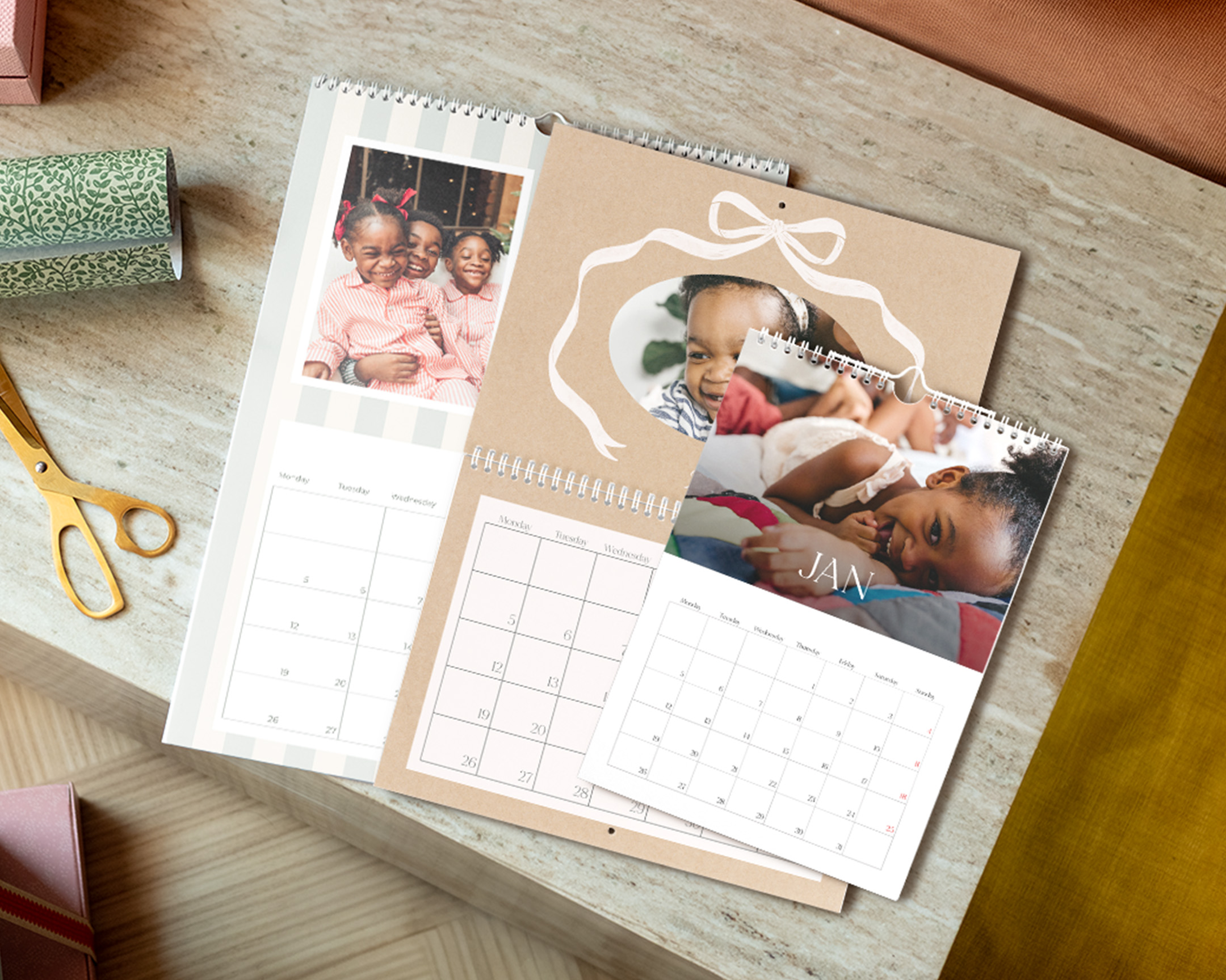 Fyld deres år med gode minder med Black Friday-tilbud på fotokalendere